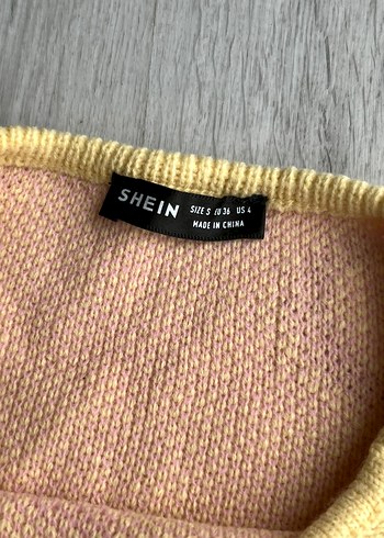 Sarı Triko elbise - Görsel 5