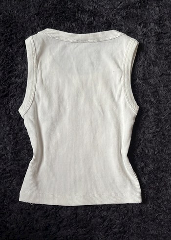 Beyaz Baskılı Baby tee - Görsel 2