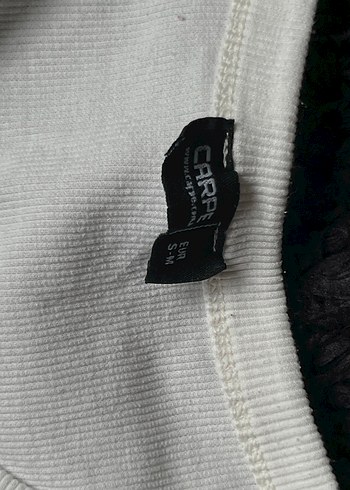 Beyaz Baskılı Baby tee - Görsel 3