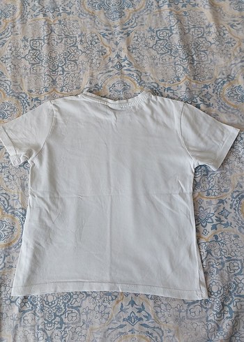 Beyaz Çocuk İçlik Tişörtü - Görsel 3