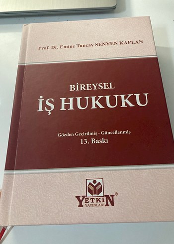 Bireysel İş Hukuku 13. Baskı - Yetkin Yayınları
