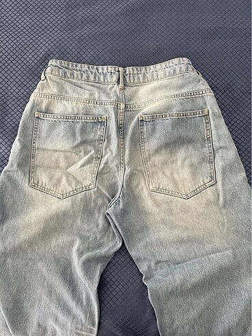 36 Beden mavi Renk baggy jean