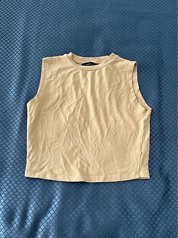 krem sıfır kol crop