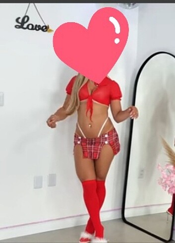xl Beden çeşitli Renk Kırmızı lolita takım
