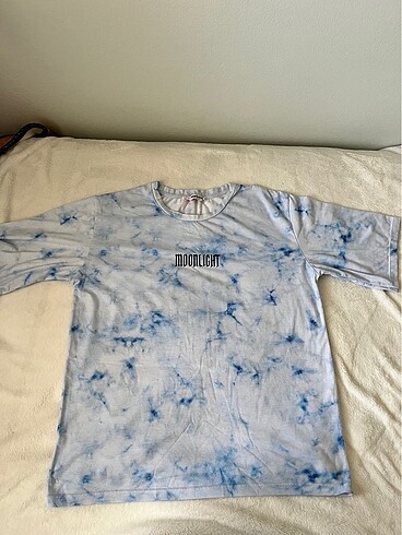 Mavi kısa kol t-shirt