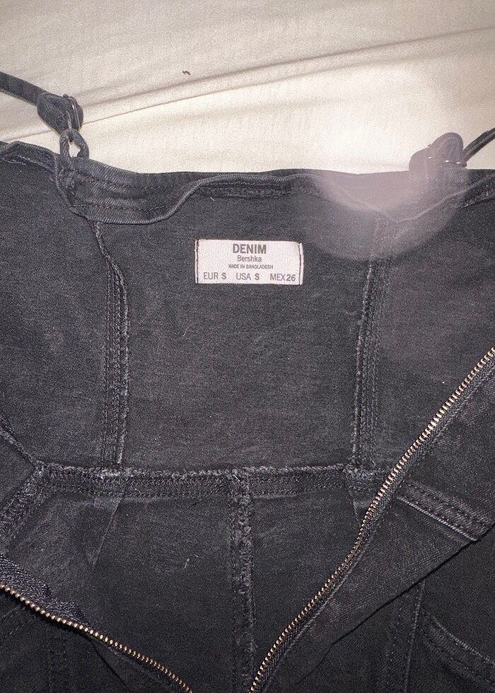 Bershka jean şort tulum - Görsel 2