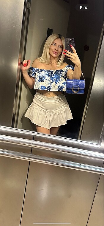 Zara şort etek