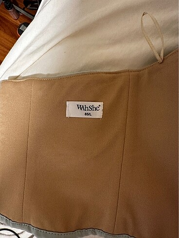 Su yeşili çiçekli korse büstiyer - Görsel 5