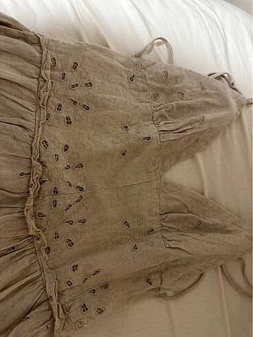 Zara fisto midi elbise - Görsel 9