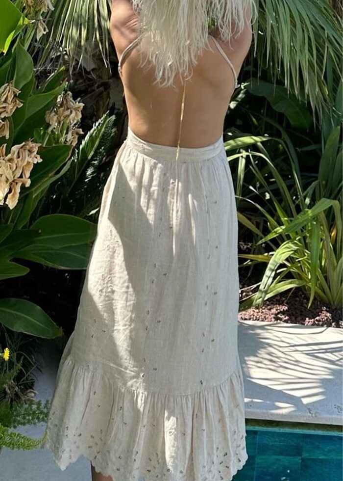 Zara fisto midi elbise - Görsel 3