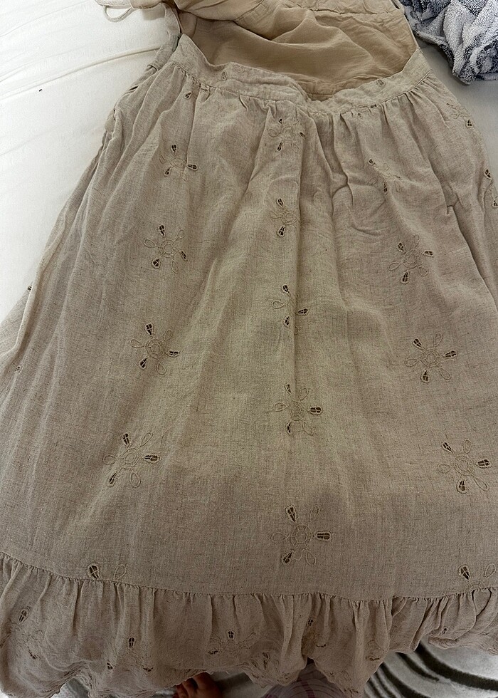 Zara fisto midi elbise - Görsel 5