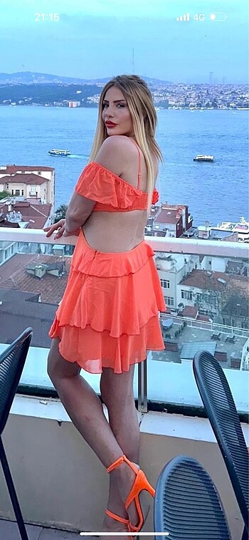 Diğer Holly Holly şifon elbise