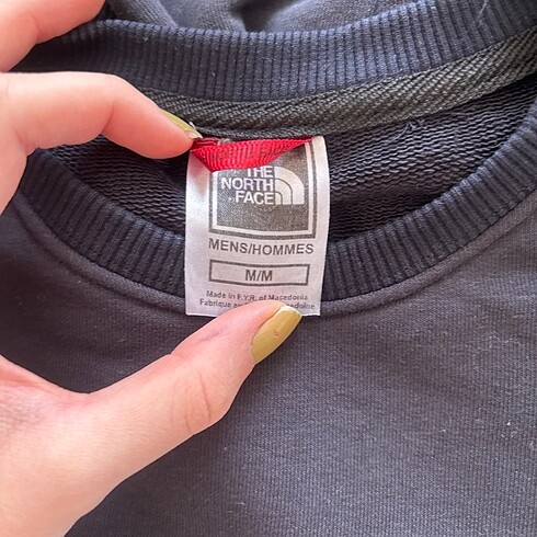 m Beden lacivert Renk NORTH FACE SWEATSHİRT