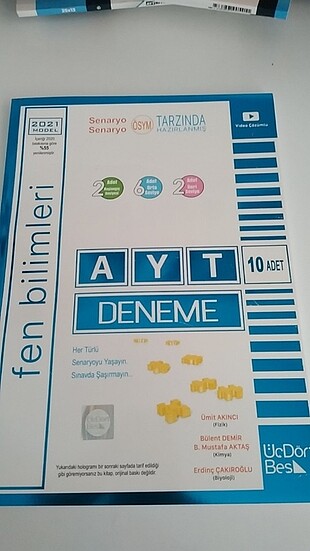 345 AYT FKB Denemesi 