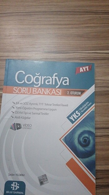 Bilgi sarmal ayt coğrafya test kitabı