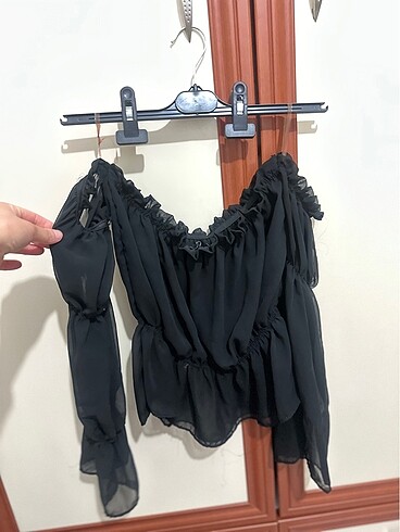 Tül Crop