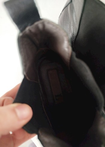 Siyah Erkek Klasik Bot - Görsel 4