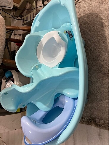 Bebek banyo küvet ve lazımlık seti