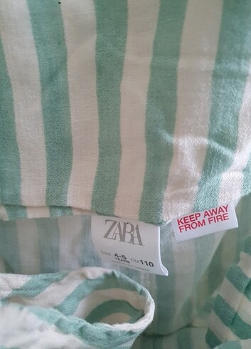 Zara marka kiz cocuk salopet