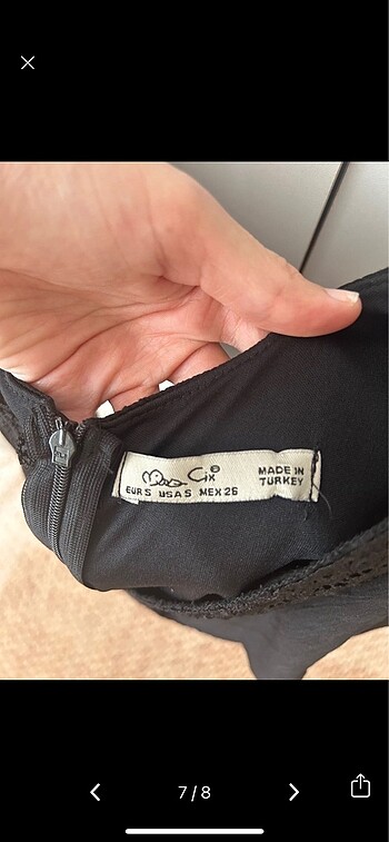 Siyah elbise - Görsel 3