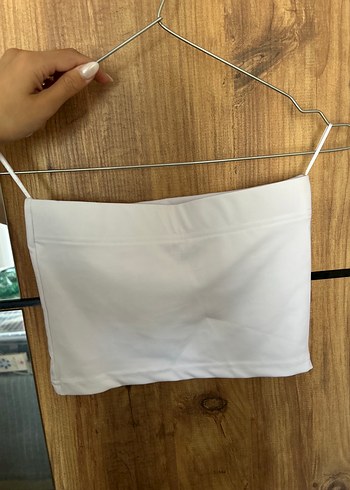 Beyaz Mini Bralet - Görsel 3