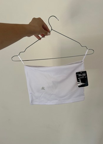 Beyaz Mini Bralet - Görsel 7