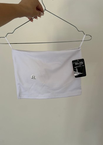 Beyaz Mini Bralet - Görsel 6