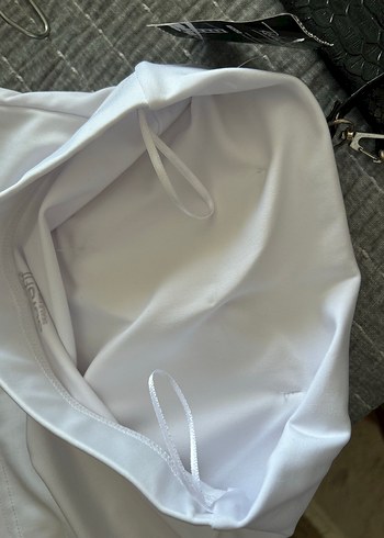 Beyaz Mini Bralet - Görsel 2