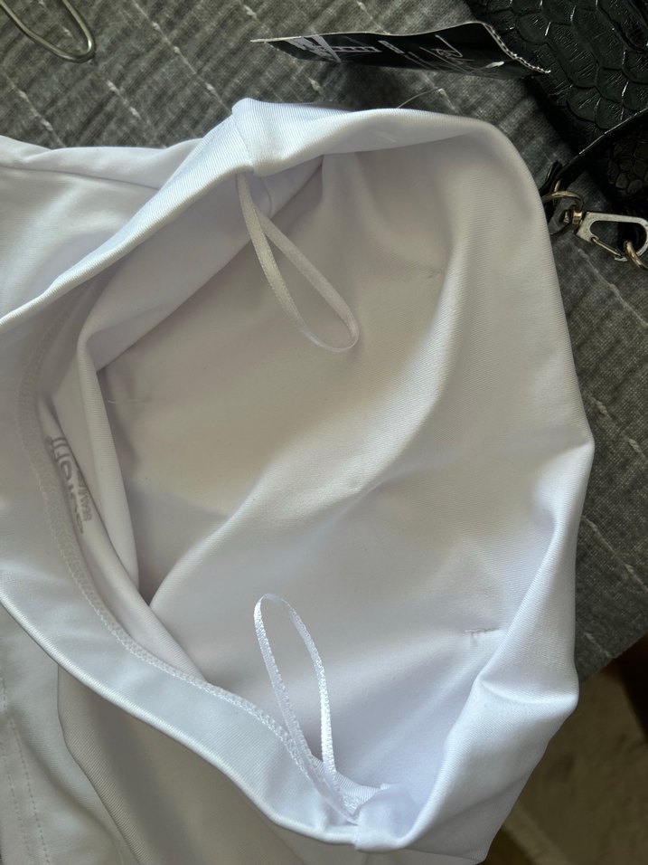 Beyaz Mini Bralet - Görsel 2