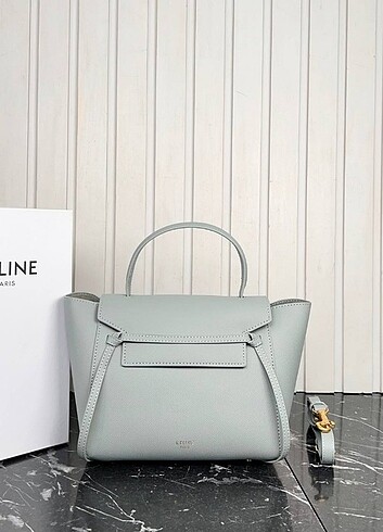 Beden CELİNE GRAİNED MEDİUM BAG 24CM (HAKİKİ DERİ)