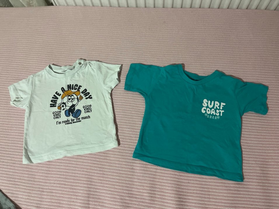 Turkuaz Erkek Çocuk Baskılı Tişört - Görsel 4