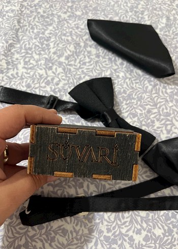 Siyah Vintage Gotik Erkek Kol Düğmeleri - Görsel 2