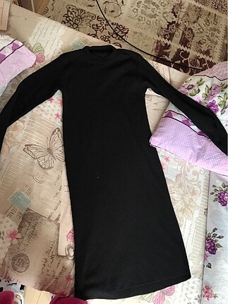 siyah kışlık elbise