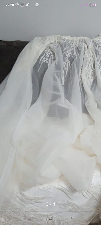 Özel yapım gelinlik - Görsel 5