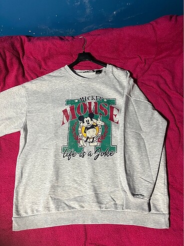 Polarlı Mickey Mouse Sweatshirt