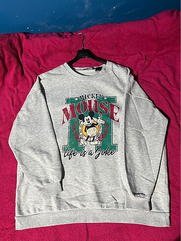 LC Waikiki Polarlı Mickey Mouse Sweatshirt