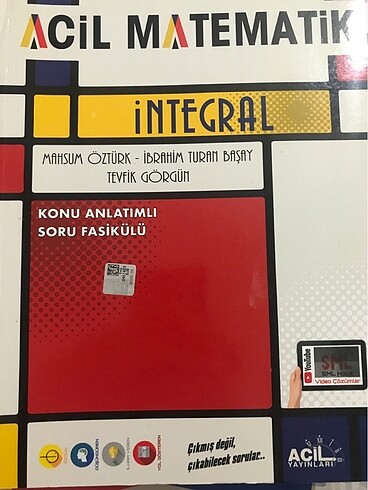 Acil yayınları ayt matematik integral
