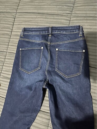 36 Beden Koyu mavi jean