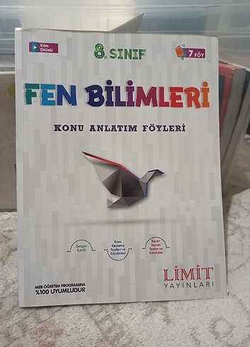 Fen bilimleri konu anlatımı 8. sınıf LGS, Limit Yayınları