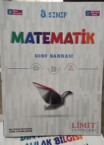 Matematik soru bankası Limit Yayınları 8. sınıf LGS