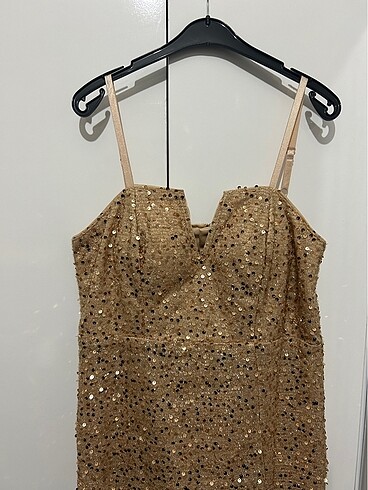 xl Beden Payet elbise