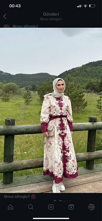 İthal kumaş elbise