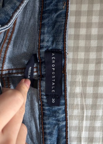 Kadın Mavi Mini Denim Şort - Görsel 3