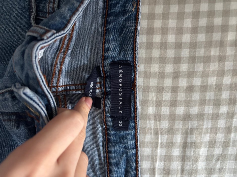 Kadın Mavi Mini Denim Şort - Görsel 3