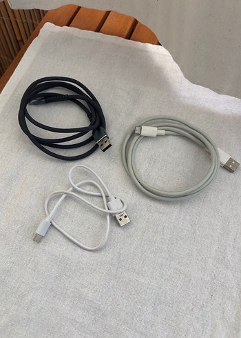 Telefon Şarj Kablosu 3 adet - Görsel 2