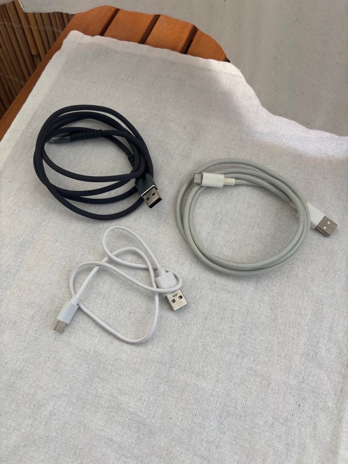 Telefon Şarj Kablosu 3 adet - Görsel 2