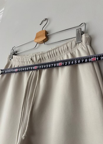 Krem Rahat Kesim Kadın Pantolon - Görsel 5