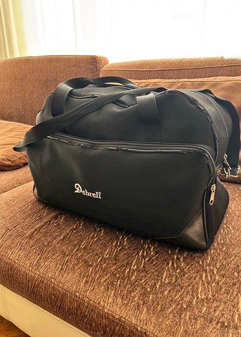 Debreli Siyah Seyahat Çantası - Görsel 2