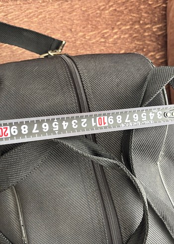 Debreli Siyah Seyahat Çantası - Görsel 6