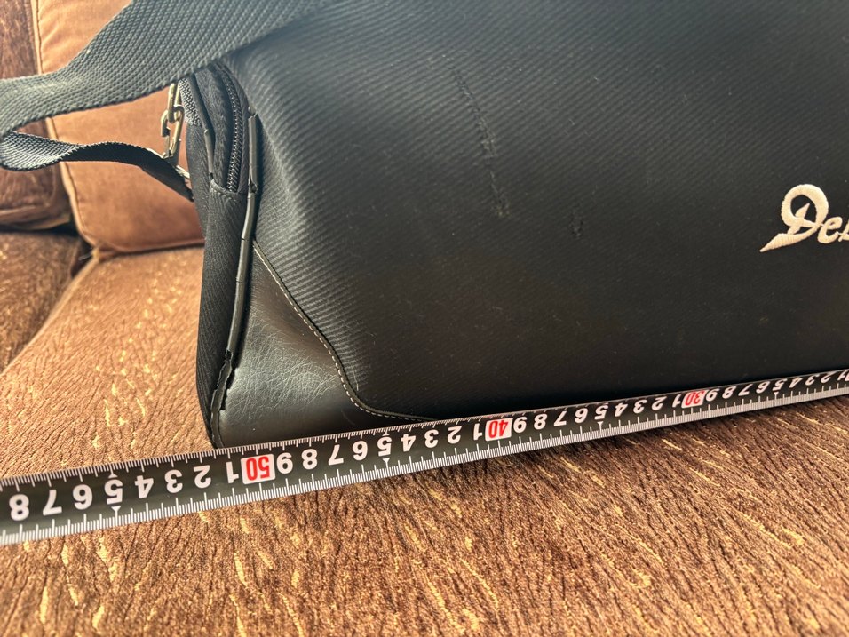 Debreli Siyah Seyahat Çantası - Görsel 5